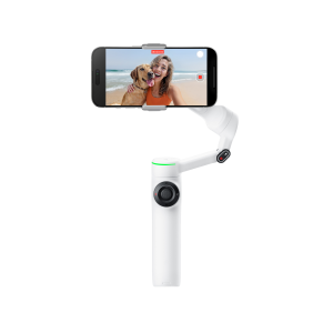 Insta360 Flow 2 Pro Ai Tracker Bundle White Tripod Wit
