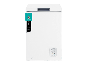 Congelador horizontal - Hisense FT125D4AWE, 95 l, 85.4 cm, Cesta interior, Blanco