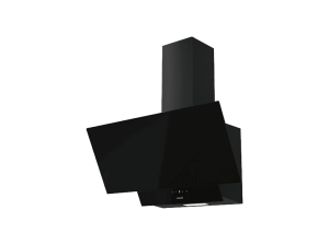Campana decorativa - Cata JUNO 7000 GBK, 6 Niveles de Potencia, 428 m³/h, Ancho 70 cm, Negro