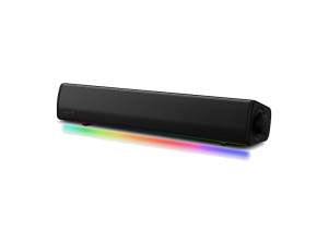 Barra de sonido - Creative Sound Blaster GS3, Iluminación RGB Personalizable, Bluetooth, 24W, Negro