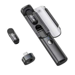 Boya Magic 05 Wireless Mic – 2 Tx + 1 Rx Usb-c Incl. Charging Case Microfoon Zwart