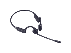 Auriculares conducción ósea - Vieta Pro Bone Dual Mic, Supraaurales, Bluetooth, Autonomía 10 h, Negro