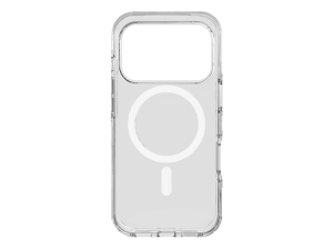 Funda móvil - CellularLine GLOSS MAG, Para iPhone 17 Pro Max, Compatible con MagSafe, Ultrarresistente y certificación MilitaryTest, Transparente