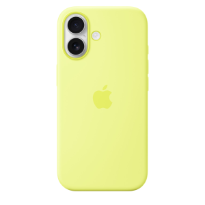 Silicone Magsafe Telefoonhoesje Voor Apple Iphone 17 Neongeel