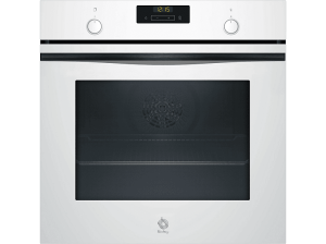 Horno - Balay 3HB5159B4, Serie Cristal, Multifunción, Hidrolítica, 71 l, Función Freidora de Aire, Aire Caliente 3D Profesional, 60 cm, Cristal Blanco