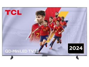 TV Mini LED 98" - TCL 98C855, UHD 4K, Quantum Dot, AiPQ Pro Processor, Smart TV, Control por voz, Negro