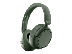 Auriculares inalámbricos - Vieta Pro Silence 4, Diadema, Cancelación de ruido híbrida, Circumaurales, Bluetooth 5.4, Verde
