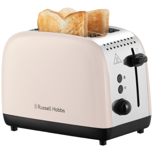 Russell Hobbs Colours Plus 2 Snedes Broodrooster Jasmine Wit