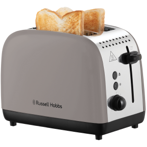 Russell Hobbs Colours Plus 2 Snedes Broodrooster Mocha Bruin