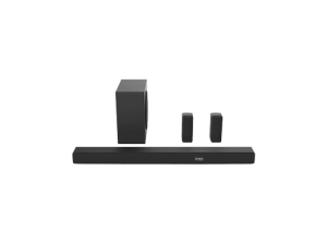 Barra de sonido - Hisense AX5100Q, Bluetooth, Subwoofer Inalámbrico, 580 W, Hi- Concerto, HDMI eARC, Dolby Atmos, Negro