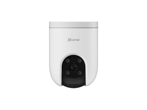 Cámara de vigilancia IP - Ezviz H8C Pro, 3K, Función visión nocturna, WiFi, Cobertura Panorámica 360º, Detección forma Humana, Blanco