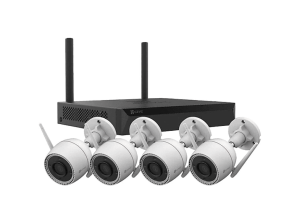Cámara de vigilancia IP - Ezviz X5S+H3C, DCI 2K, 4 MP, WiFi, Función visión nocturna, CMOS escaneo progresivo 1/2,7”, Blanco