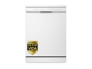 Lavavajillas - LG DF273FW, 14 servicios, 10 programas, 60 cm, QuadWashâ„¢, Blanco
