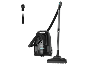 Aspirador con bolsa - Cecotec Conga Powerbag 4000 XL, 890W, Depósito 4L, Radio de acción 7m, Ruedas, Asa ergonómica, Tubo extensible, Negro