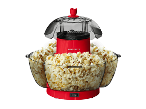 REACONDICIONADO Seminuevo Muy bueno Palomitero - Cecotec Fun&Taste; P'Corn Lotus, 1200 W, Listas en 2 min, 4 recipientes extraíbles, Diseño compacto