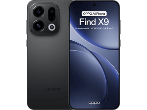 Móvil - OPPO Find X9, Space Black, 512 GB, 12 GB RAM, 6.59" AMOLED ProXDR Gorilla Glass 120 Hz, MediaTek 9500, 7025 mAh