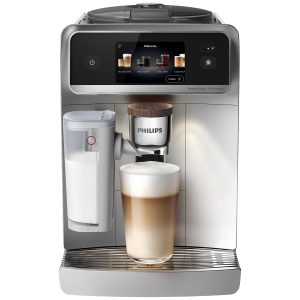 Philips Café Aromis 8000-serie - Volautomatische Espressomachine Maximaal Aantal Kopjes: 8 Extern Melkreservoir Zilver