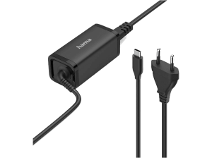 Cargador para portátil - Hama 200022 USB-C, Universal, 45W, Negro