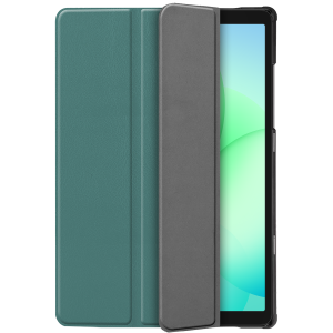 Just In Case Trifold Smart Book Case Tablet Cover Beschermhoes Groen