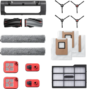 Eufy Omni E28/e25 Accessories Pack （side Brush*2/filter*1/rolling Brush*1/dustbag*3/mopping Roller*2/dirty Water Reservoir Filter For Robovac*2）