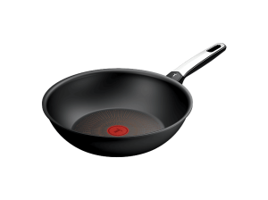 Sartén - Tefal Excellence Jordi Cruz G3201943, Wok, 28 cm, Revestimiento antiadherente, Inducción, 4-5 personas, Negro