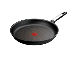 Sartén - Tefal Excellence Jordi Cruz G3200843, 32 cm, Revestimiento antiadherente, Inducción, +6 personas, Máximo calentamiento, Negro
