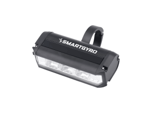 Accesorio patinete eléctrico - smartGyro SG27-578, Foco Bike/Scooter Pro HD, Anti Destellos, Carga USB, 4 Modos de Luz, Negro