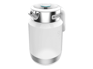 Hervidor de agua - Cecotec ThermoSense 600 Touch White, Control táctil, Temperatura regulable, 1.7l, 2200W, Pantalla LED, Acero inoxidable, Blanco
