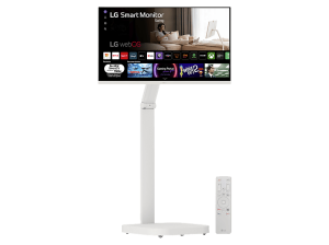 Monitor - LG Smart Swing 32U721SAW-W, 32" UHD 4K, 60 Hz, 5ms, VA, Altavoces Incorporados, Blanco
