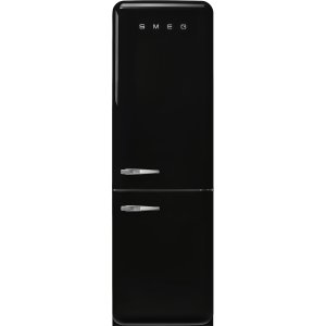 SMEG Fab32rbl6 - Retro Koel-vriescombinatie 196.8 Cm Rechtsdraaiende Deur 331 L Zwart