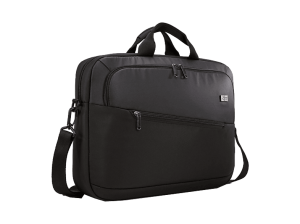 Maletín para portátil - Case Logic Propel, 16", Poliéster y espuma PE, Bolsillo tablets hasta 12", Negro