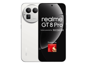 Móvil - realme GT8 Pro, Blanco, 512GB, 16GB RAM, 6.79" AMOLED 144Hz, Cámara RICOH GR, Snapdragon 8 Elite Gen 5, 7000 mAh + 120W carga rápida