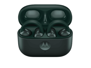Auriculares conducción de aire - Motorola Buds Loop, Intraurales, Bluetooth, Sound by Bose, Trekking green