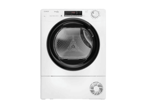 Secadora bomba de calor - Candy CRO EH9N4TBE-S, 9 Kg, 15 programas, Blanco