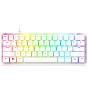 Razer Huntsman V3 Pro Mini Keyboard - White Us Qwerty Layout Bedraad Gamingtoetsenbord Zwart
