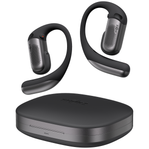 Shokz Openfit Pro Anr Open-ear Draadloze Oordopjes Met Noise-cancelling Zwart