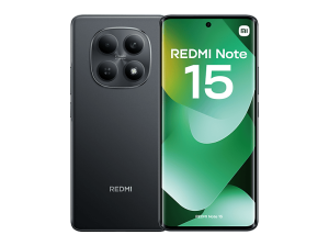 Móvil - Xiaomi Redmi Note 15, Negro, 128 GB, 6 GB RAM, 6.77" AMOLED FHD+, MediaTek Helio G100-Ultra, 6000 mAh