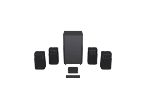Barra de sonido - Hisense HT Saturn, 4.12. Dolby Atmos, Subwoofer Inalámbrico, 480 W, Negro
