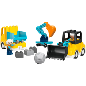 Lego Duplo 10475 3-in-1 Bouwvoertuigen Bouwstenen Multicolor