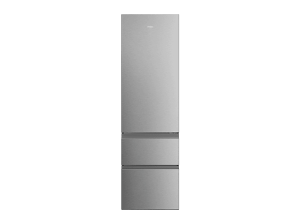 REACONDICIONADO Seminuevo Funcional Frigorífico combi - Haier 3D 60 Series 3 HTR3620DNMG, No Frost, 205 cm, 414 l, Fresh 0°C Zone, Direct Access, Inox