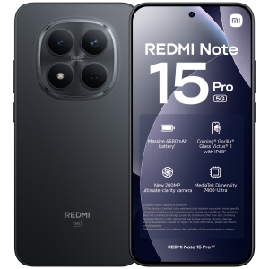 Xiaomi Redmi Note 15 Pro 5g 8gb/256gb Blk - 256 Gb Zwart