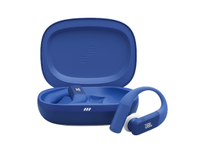 Auriculares deportivos - JBL Endurance Peak 4, Intraurales, Bluetooth, 48h Autonomía, 6 Micrófonos, Cancelación de Ruido Adaptativa, Azul