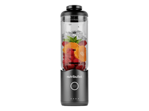 Batidora de vaso - nutribullet Flex NBP013GM Portable, personal, Vaso portátil, 7.4 V, 590 ml, Cable USB-C, Metálico
