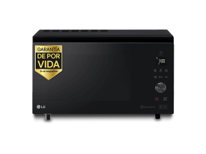 Microondas con horno - LG MJ3965BPS, 39 L, 4 en 1, Grill, Multifunción