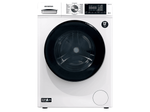 Lavadora carga frontal - Infiniton WM-S14BAL, 10 kg, 1400 rpm, 15 programas, Vapor Care, One Touch, Blanco