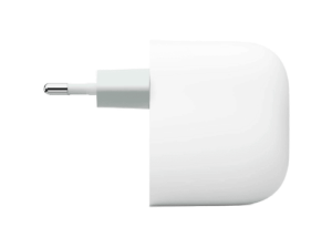 Cargador móvil - Google Pixel, 45W, USB-C, Compacto, Nieve