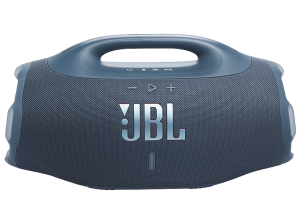 Altavoz inalámbrico - JBL Boombox 4, 210 W, AI Sound Boost, Bluetooth, 28 h Autonomía, Resistencia agua IP68, Azul