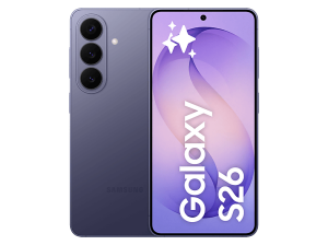 Móvil - Samsung Galaxy S26, Violeta, 512 GB, 12 GB RAM , 6.3" FHD+, Exynos 2600, 4300 mAh, Android 16
