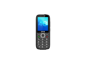 Móvil - SPC Fortune 2 Max, Negro, 48MB, 1250 mAh, Pantalla MAX de 2.4", Para Mayores, 4G, Botón SOS, Radio FM, 7 días Autonomía