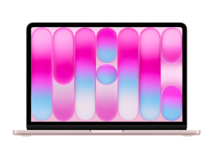 Apple MacBook Neo (2026), 13" Liquid Retina, Chip A18Pro, CPU 6 núcleos + GPU 5 núcleos, 8GB RAM, 512GB SSD, Magic Keyboard TouchID, Rosa nube, Sin AC